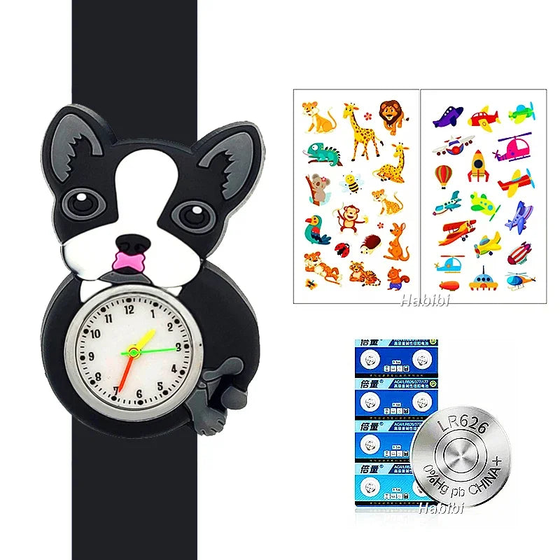 🌍 Glomexia – Kids Silicone Quartz Watch ⌚🧒