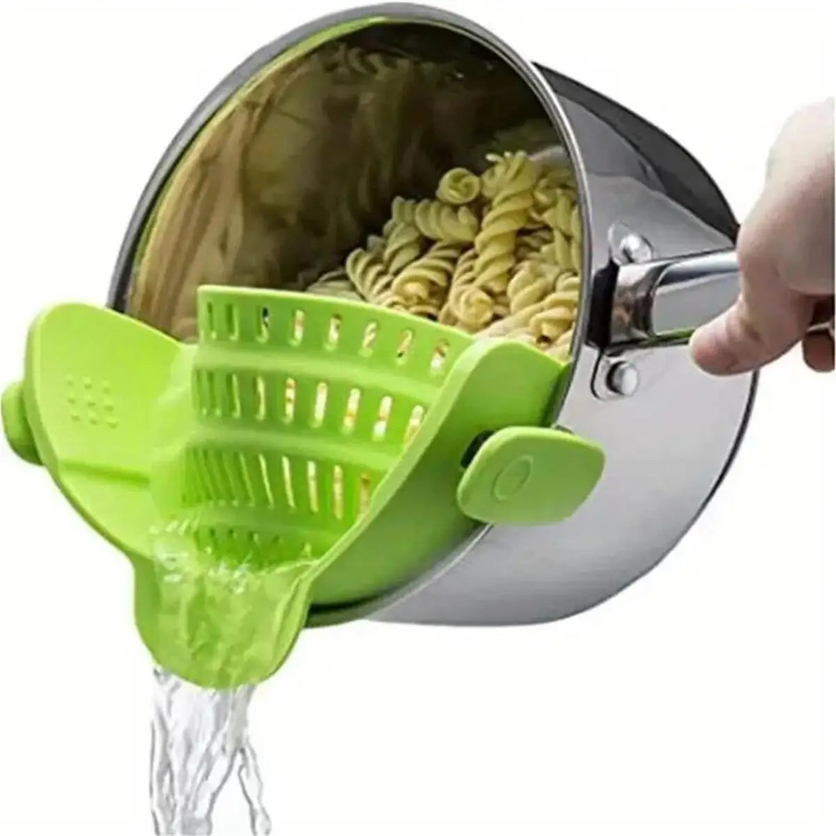 🍲 ✨ Glomexia Clip-On Pot Strainer