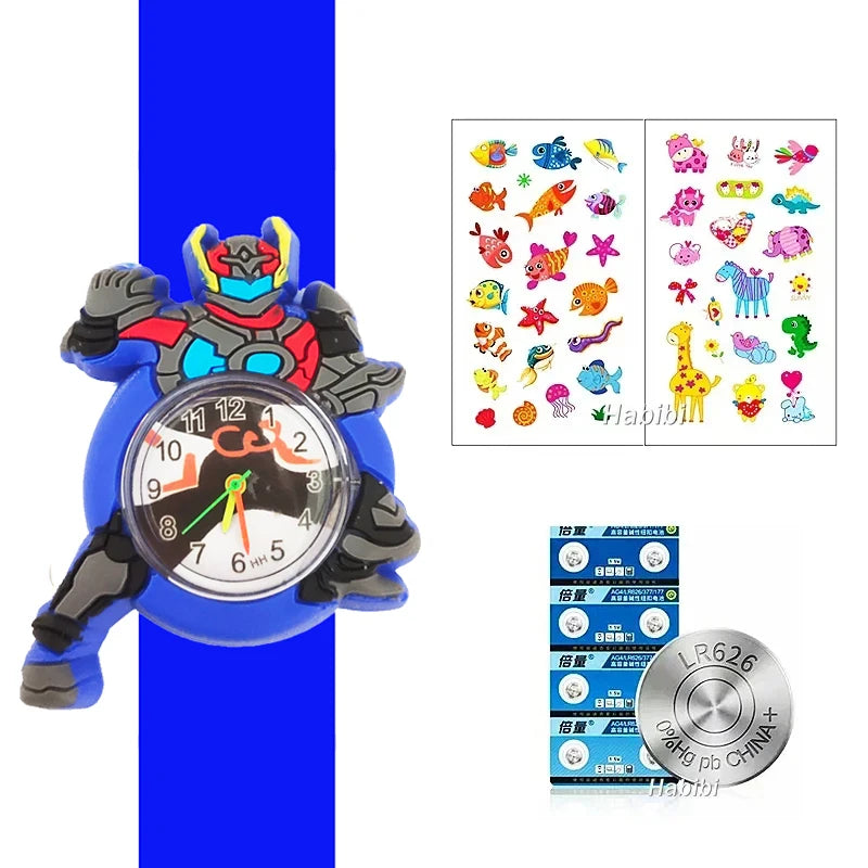 🌍 Glomexia – Kids Silicone Quartz Watch ⌚🧒