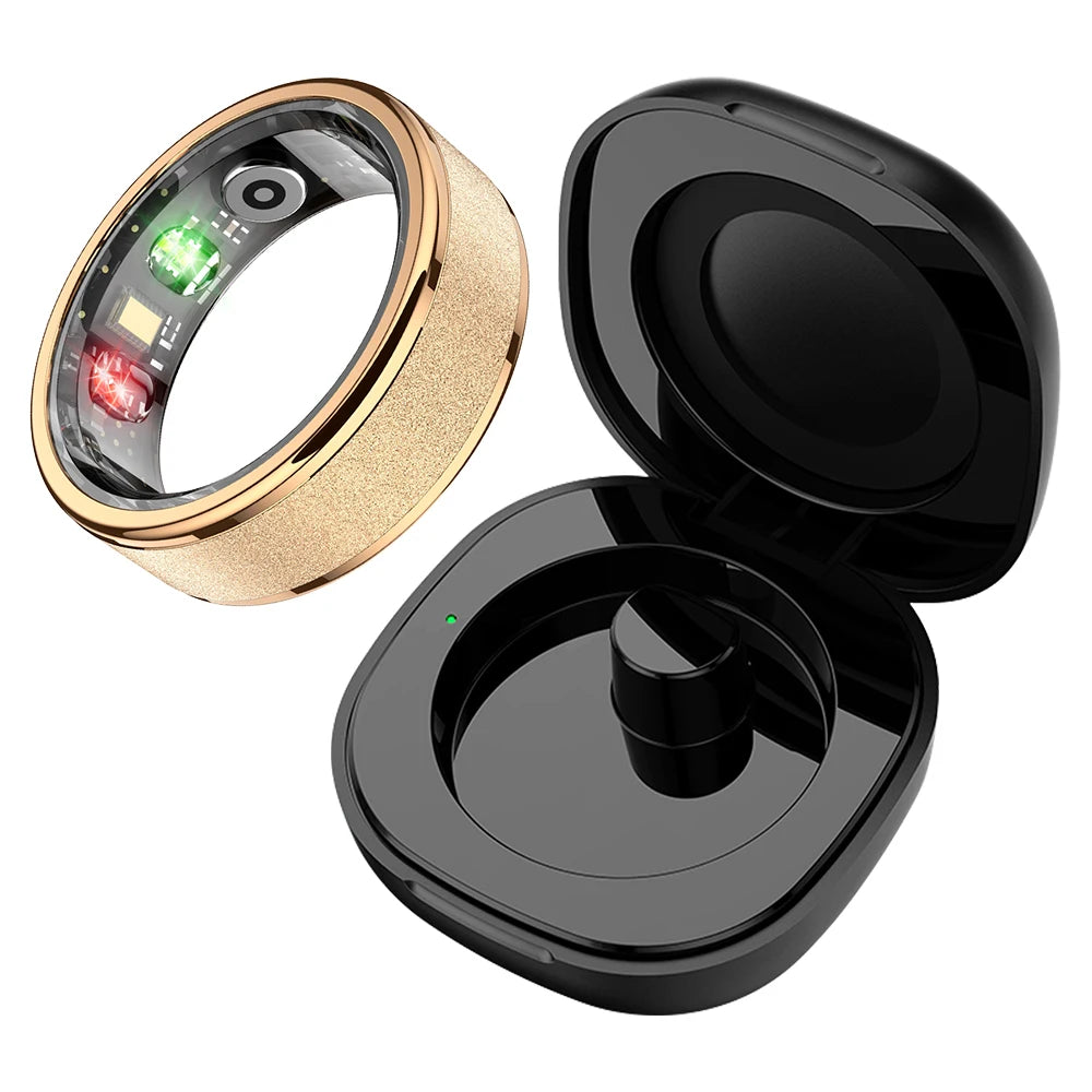 Glomexia Smart Health Ring – Heart Rate, Sleep & Fitness Tracker