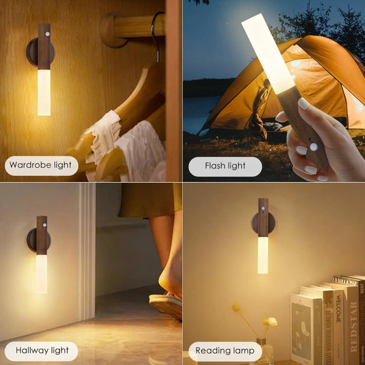 💡🤖 Smart Motion Sensor Wall Lamp | Touch & Dimmable ✨