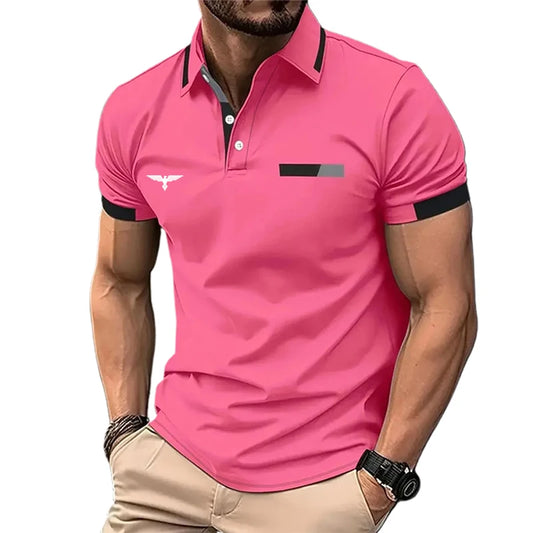 👕🌞 Men’s Summer Polo Tee | Casual Style 😎