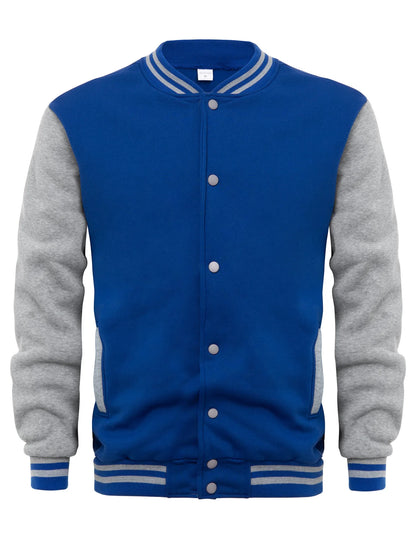 Men’s Trendy Baseball Bomber Jacket 🧢 | Loose Fit 2025