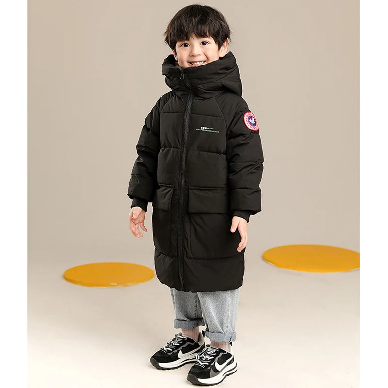 Winter Hooded Jacket for Boys ❄️👦