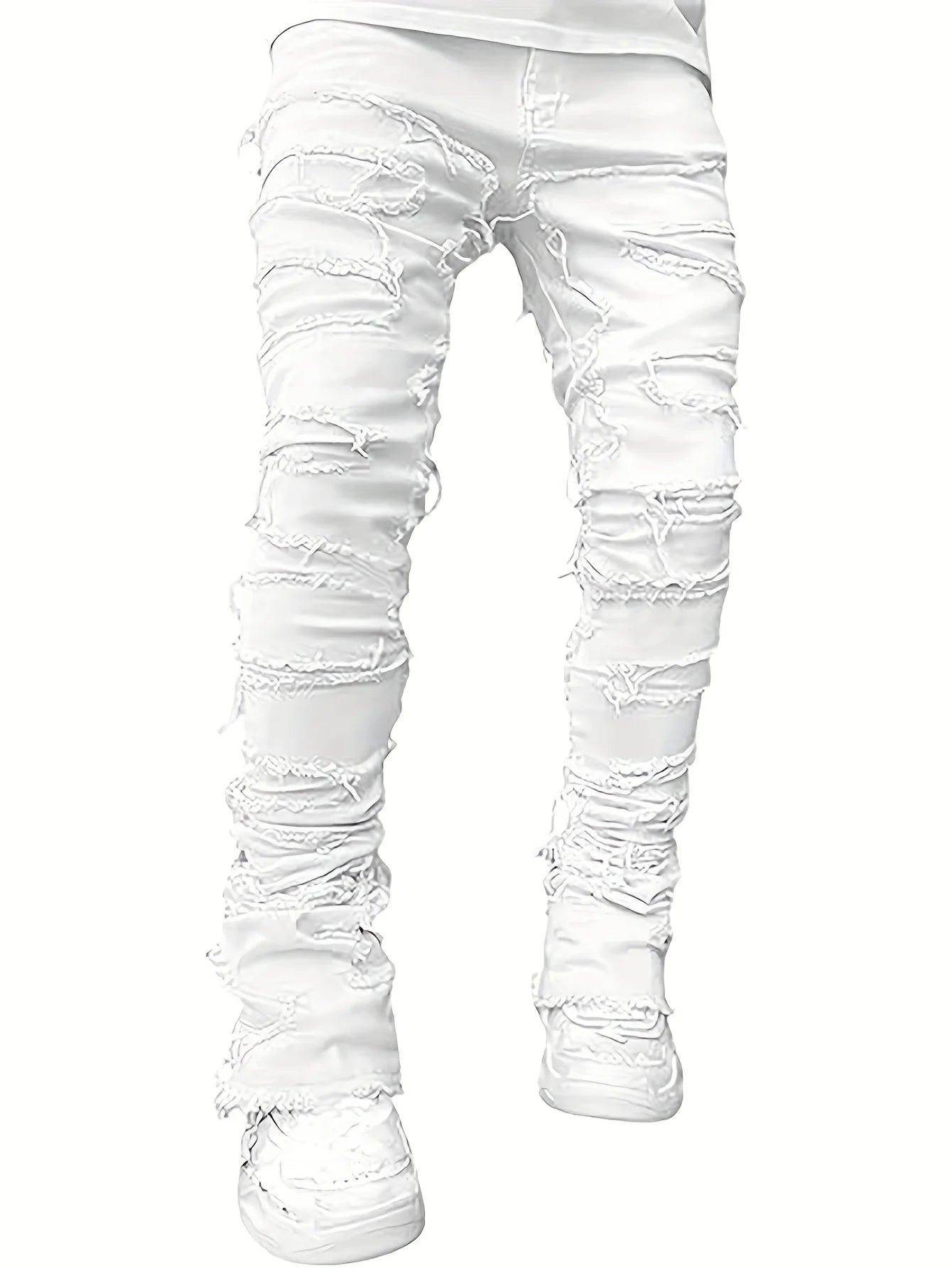 👖 Urban Stack Patchwork Skinny Jeans 🔥