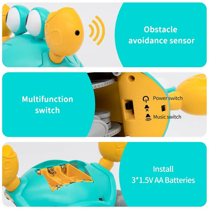 Dancing Crab Run Away Baby Toy