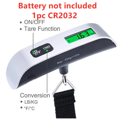Portable Digital Luggage Scale (50kg)