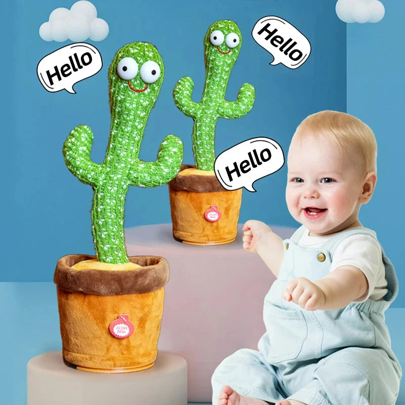 🌵 ✨ Glomexia Dancing Talking Cactus
