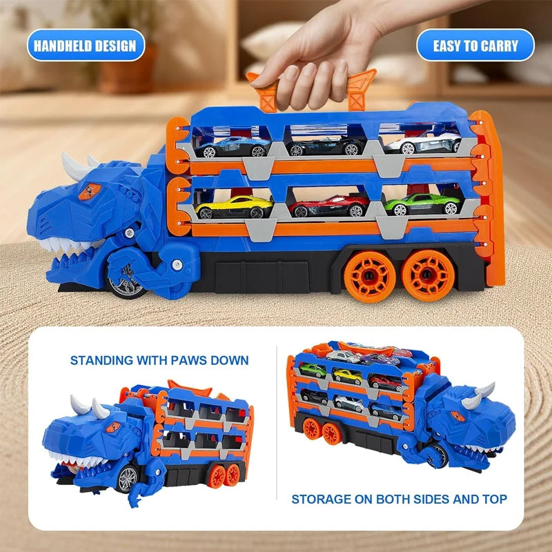 🦖 Glomexia Dino Race Truck Playset
