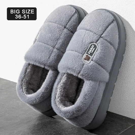 Winter Plush Home Slippers 🔥🧦