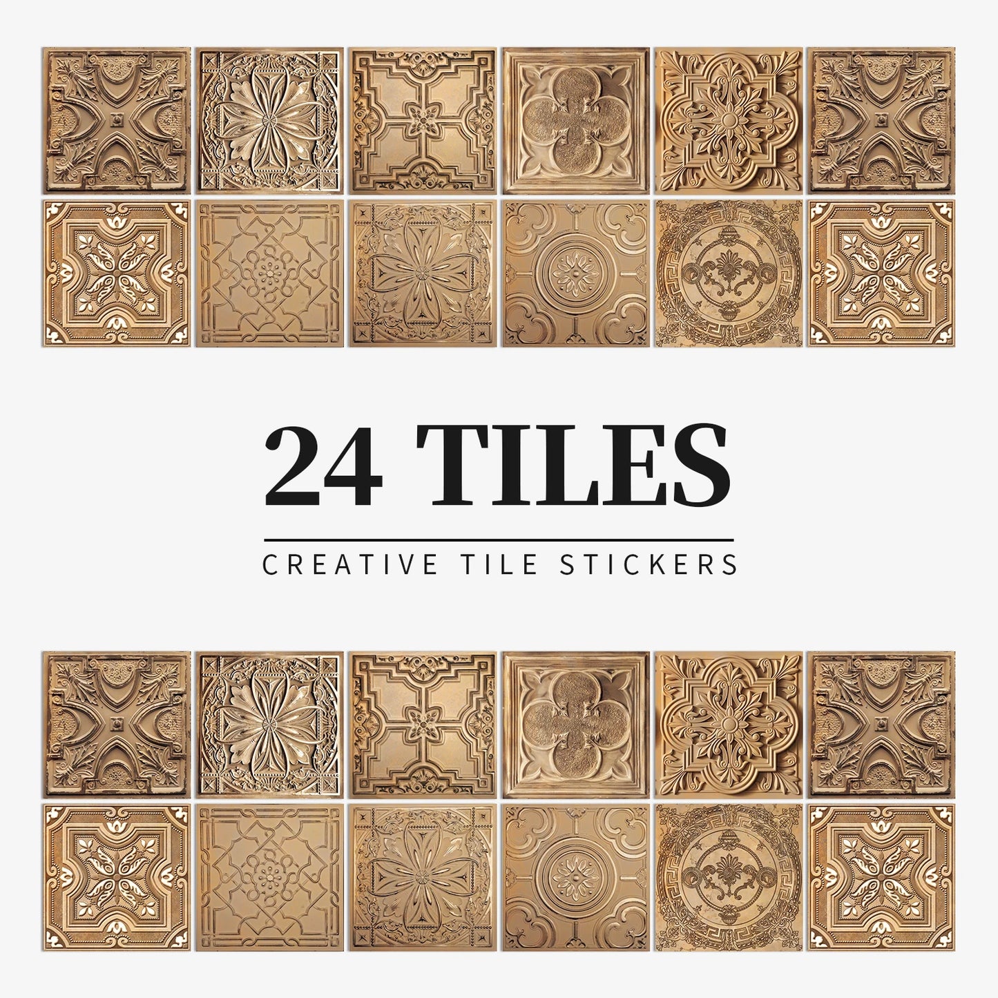 Self-Adhesive Tile Wall Stickers 🧱 | Waterproof Home Decor –