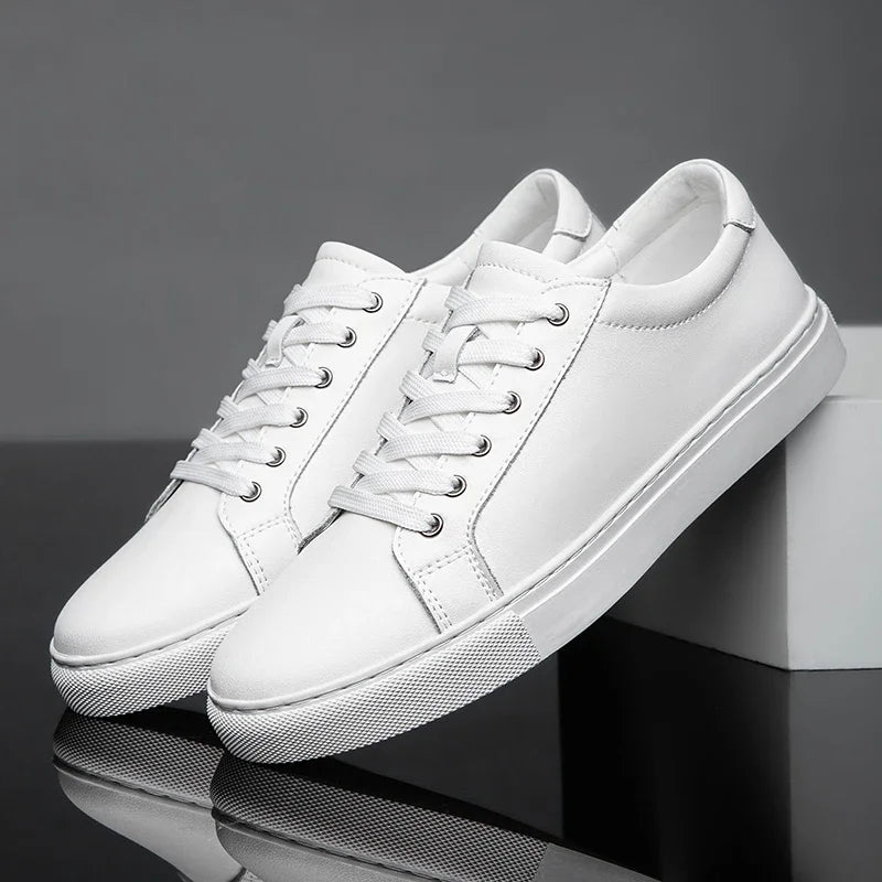 Glomexia Men Genuine Leather Shoes 👞 | Breathable Lace-Up