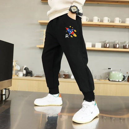 Premium Cartoon Car Cotton Sweatpants for Kids