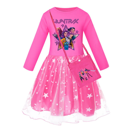 K-Pop Rainbow Party Dress 🌈