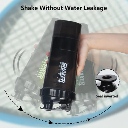 🥤 3 Layer Protein Shaker Bottle 💪🔥