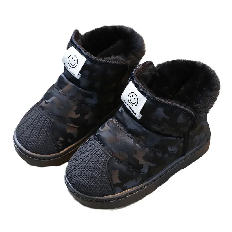 Girls PU Leather Fashion Boots 👢✨