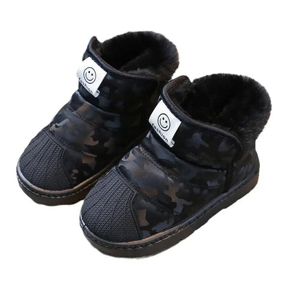 Girls PU Leather Fashion Boots 👢✨