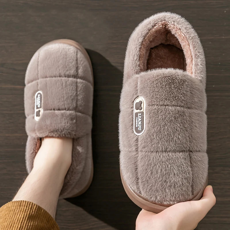 Winter Plush Home Slippers 🔥🧦