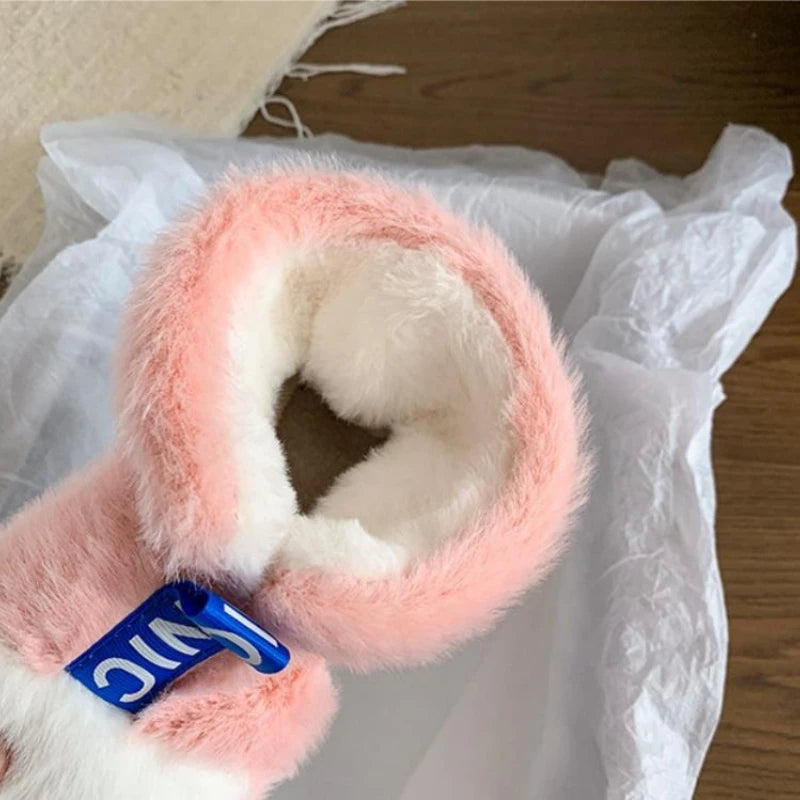 🧸 Winter Plush Home Slippers – Platform Warm Indoor Snow Shoes