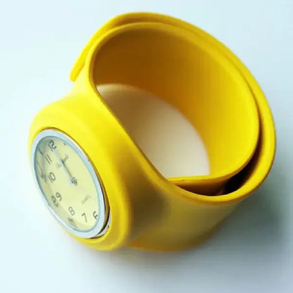 Kids Silicone Slap Wrist Watch ⌚ | 10 Colors Unisex Fun Pop Watch