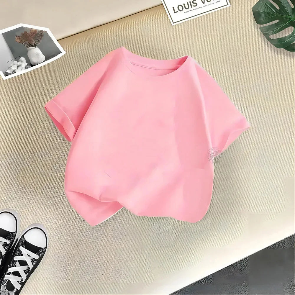 K-Pop Cartoon Kids Cotton Tee 🎵