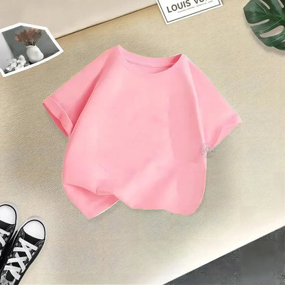K-Pop Cartoon Kids Cotton Tee 🎵