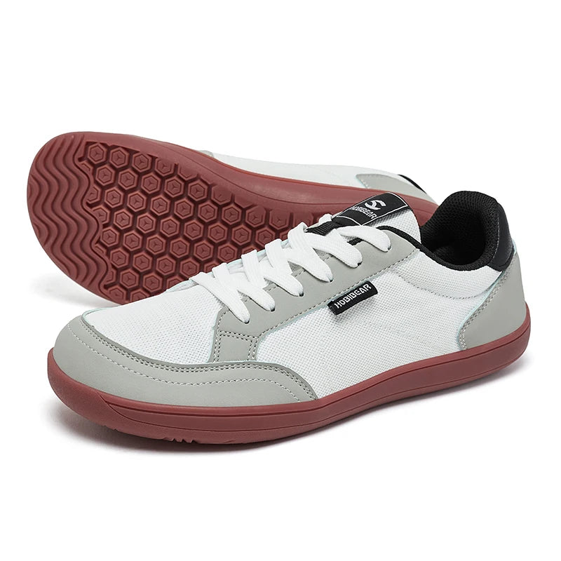 Men Barefoot Wide Toe Shoes 👟 | Breathable Zero-Drop Sneakers