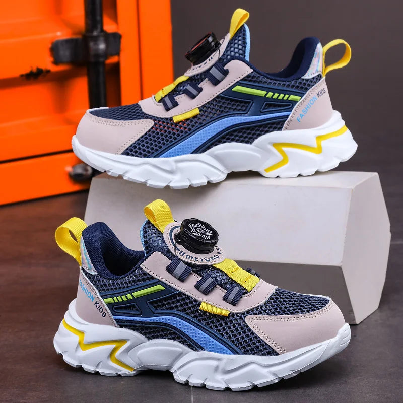 Boys Casual Sneakers 👟 | Anti-Slip Hook & Loop