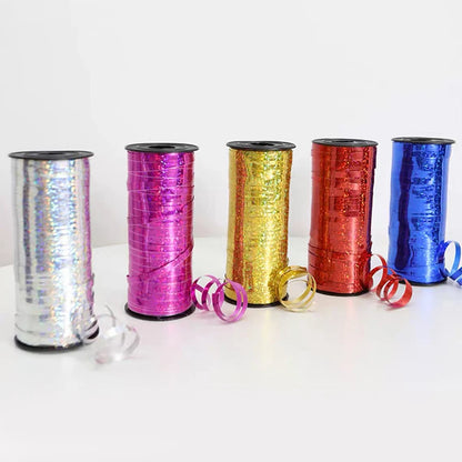 100 Yards Glitter Curling Ribbon Roll – Party & Gift Wrap Decoration