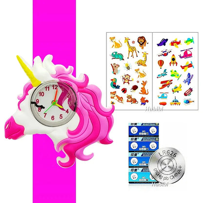 🌍 Glomexia – Kids Silicone Quartz Watch ⌚🧒