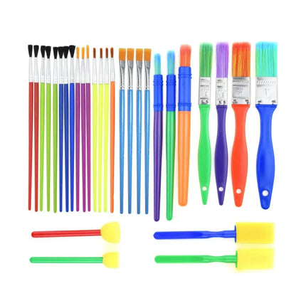 Kids EVA Painting Sponge Brush & Stamp Set