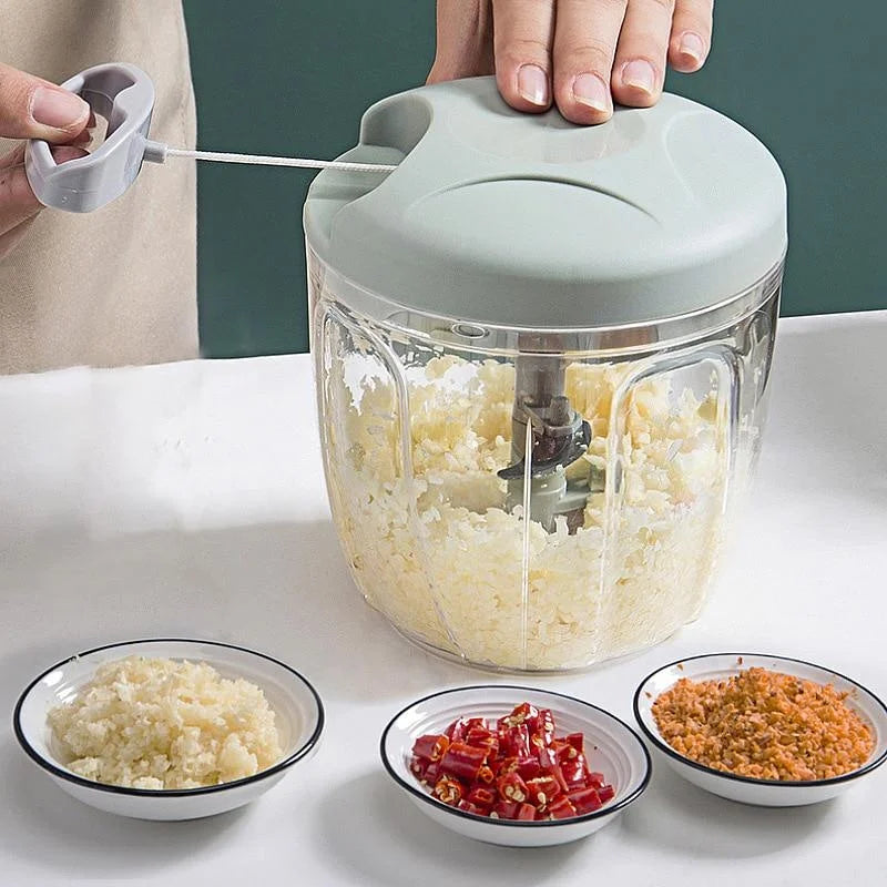 🧄 ✨ Glomexia Manual Garlic & Meat Chopper