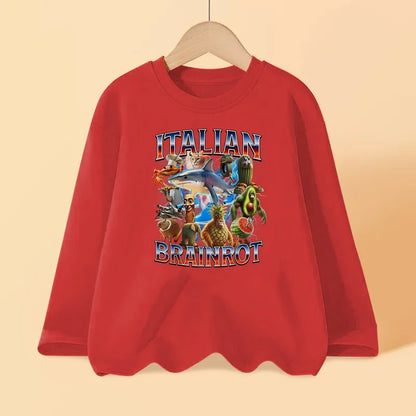 👕🎨 Kids Printed Full Sleeve Tee | Casual Comfort 😄