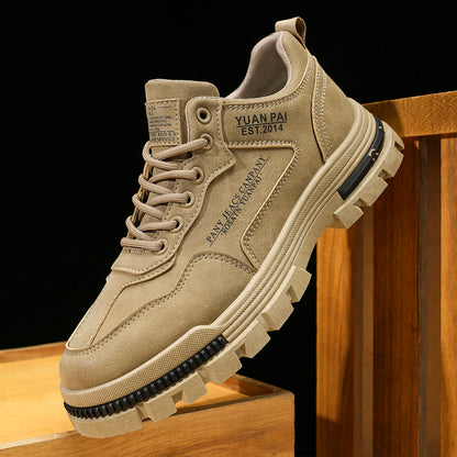 Men Breathable Sports Shoes 👟 | Anti-Slip Durable Casual Sneakers