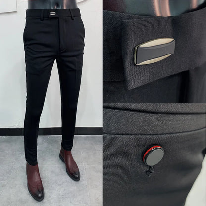 👖 Men’s England Style Suit Pants ✨