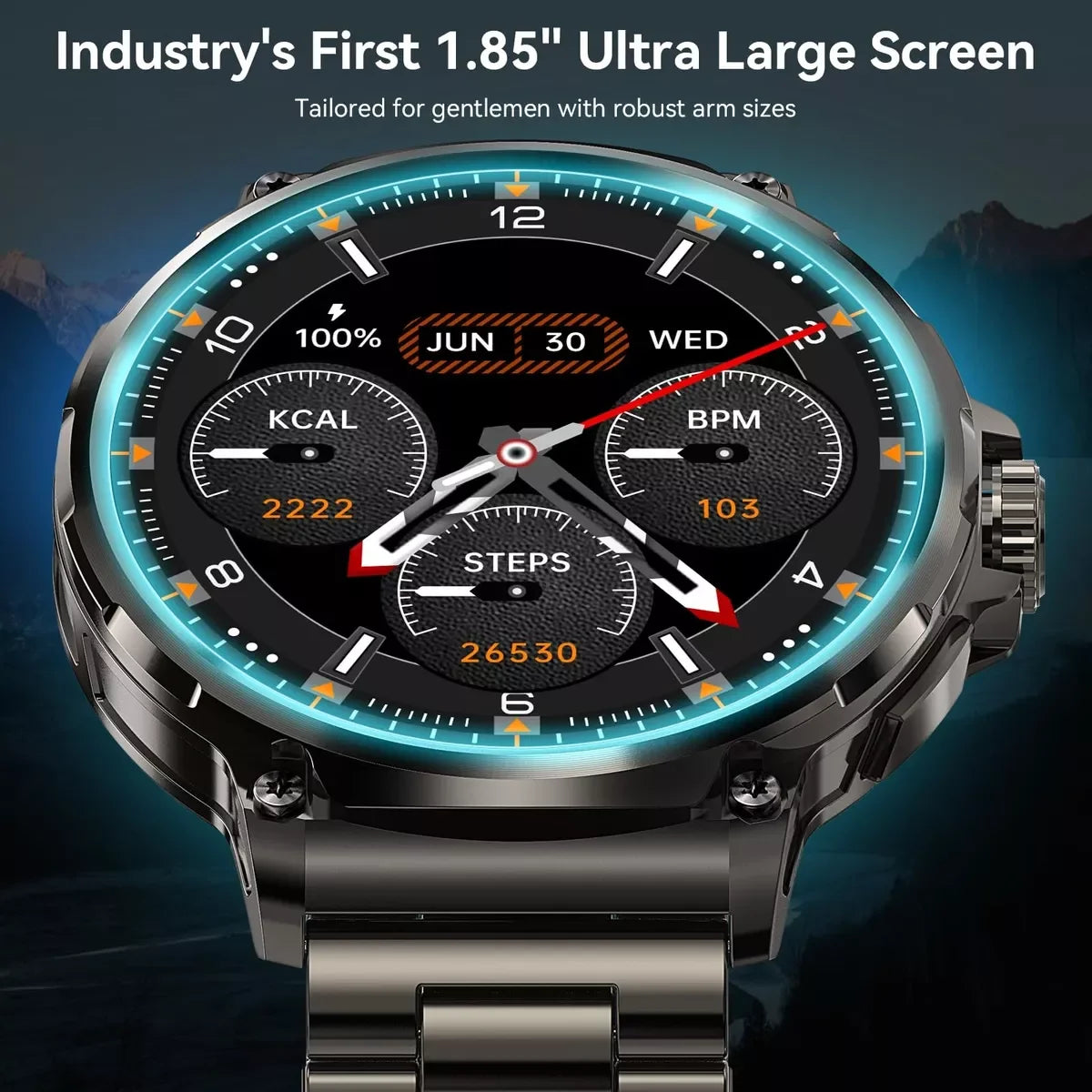 ⌚ HD Bluetooth Smart Watch 1.85" 📱