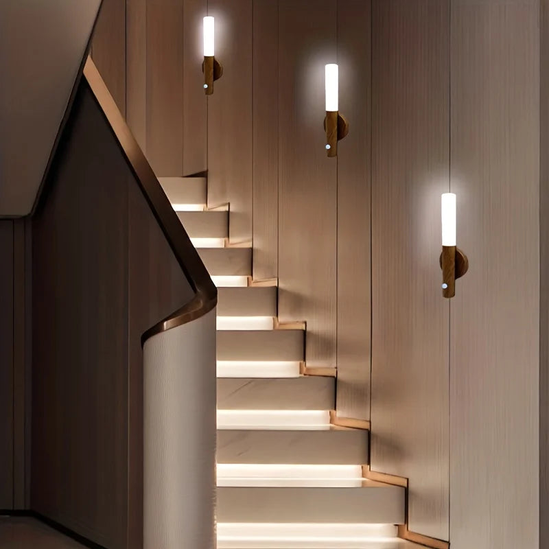 💡🤖 Smart Motion Sensor Wall Lamp | Touch & Dimmable ✨