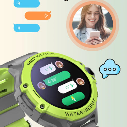 Glomexia Kids Smartwatch – GPS Tracker, Video Call & SOS