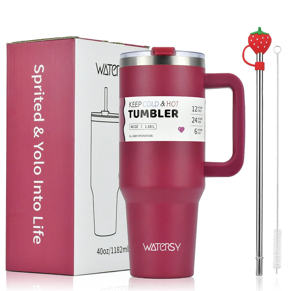 🥤 Stainless Steel Insulated Tumbler 30oz / 40oz 💖❄️