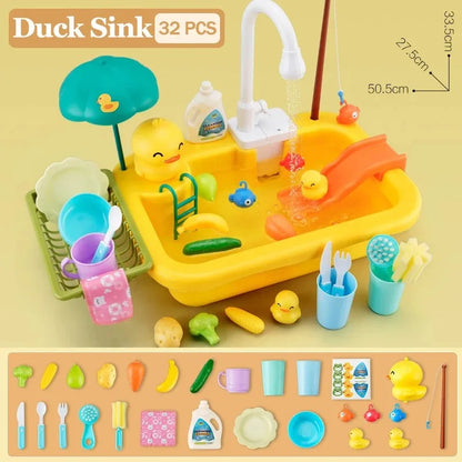 Glomexia Kids Water Sink Kitchen Set
