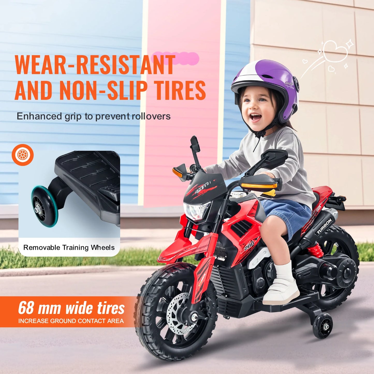 🏍️✨ Electric Kids Ride-On Motorcycle ⚡