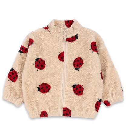 Premium Lambswool Kids Winter Jacket | Warm Cherry Coat | GLOMEXIA