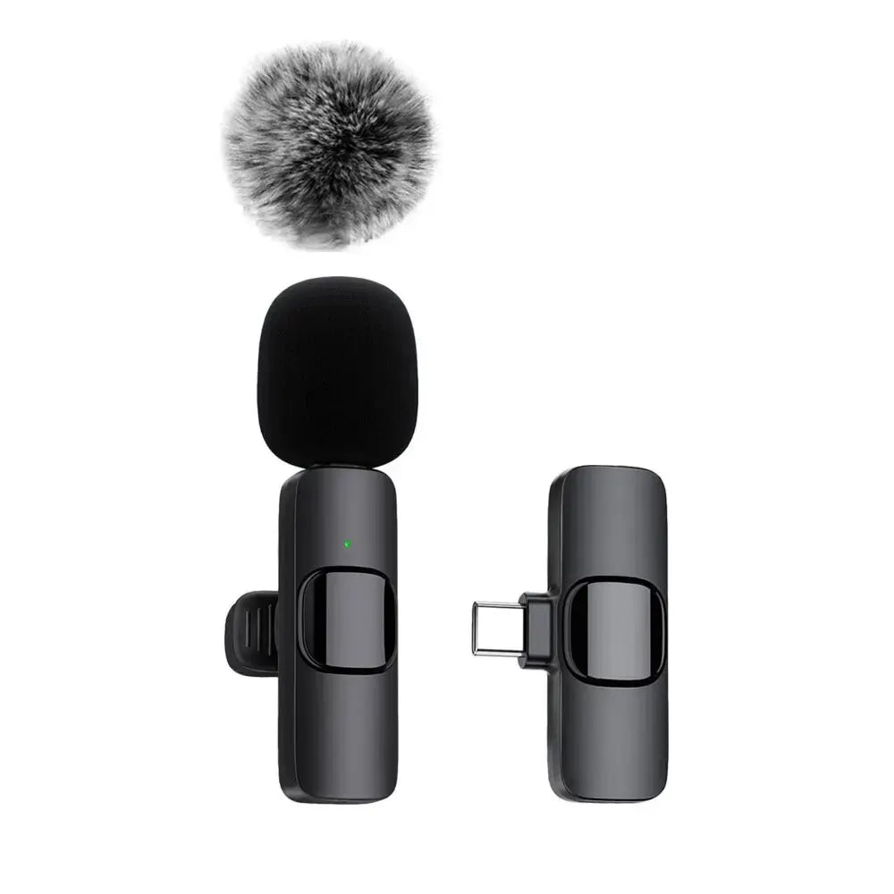K60 Wireless Lavalier Mic 🎙️ | Plug & Play Mini Clip Microphone