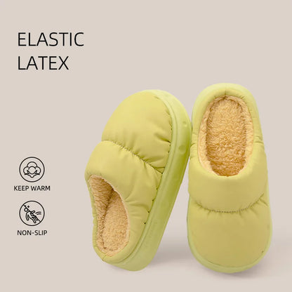 Women Winter Plush Slippers ❄️🥿 | Warm Fuzzy Indoor Comfort