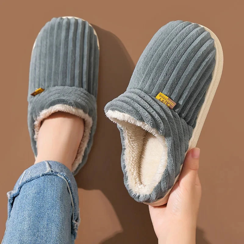 Glomexia Women Fur Plush Slippers ❄️ | Cozy Winter Slides