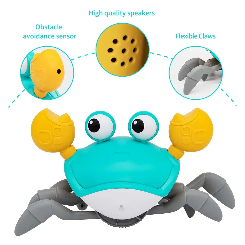 Dancing Crab Run Away Baby Toy
