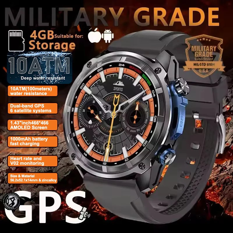 ⌚ TANK DTG1 GPS Smart Watch 🛰️