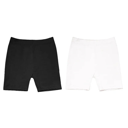 Premium Cotton Kids Leggings Shorts – Summer Safety Wear (2-13Y)