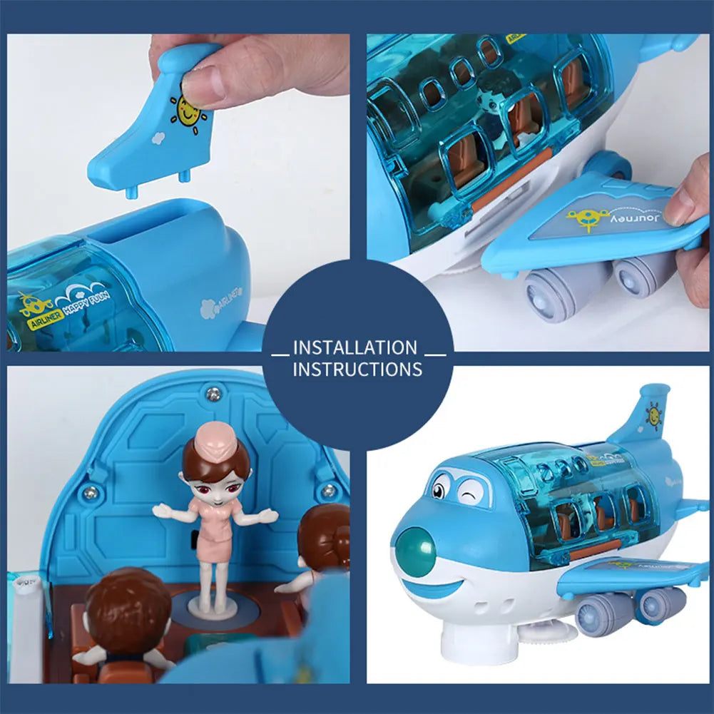 Glomexia Electric Airplane Toy