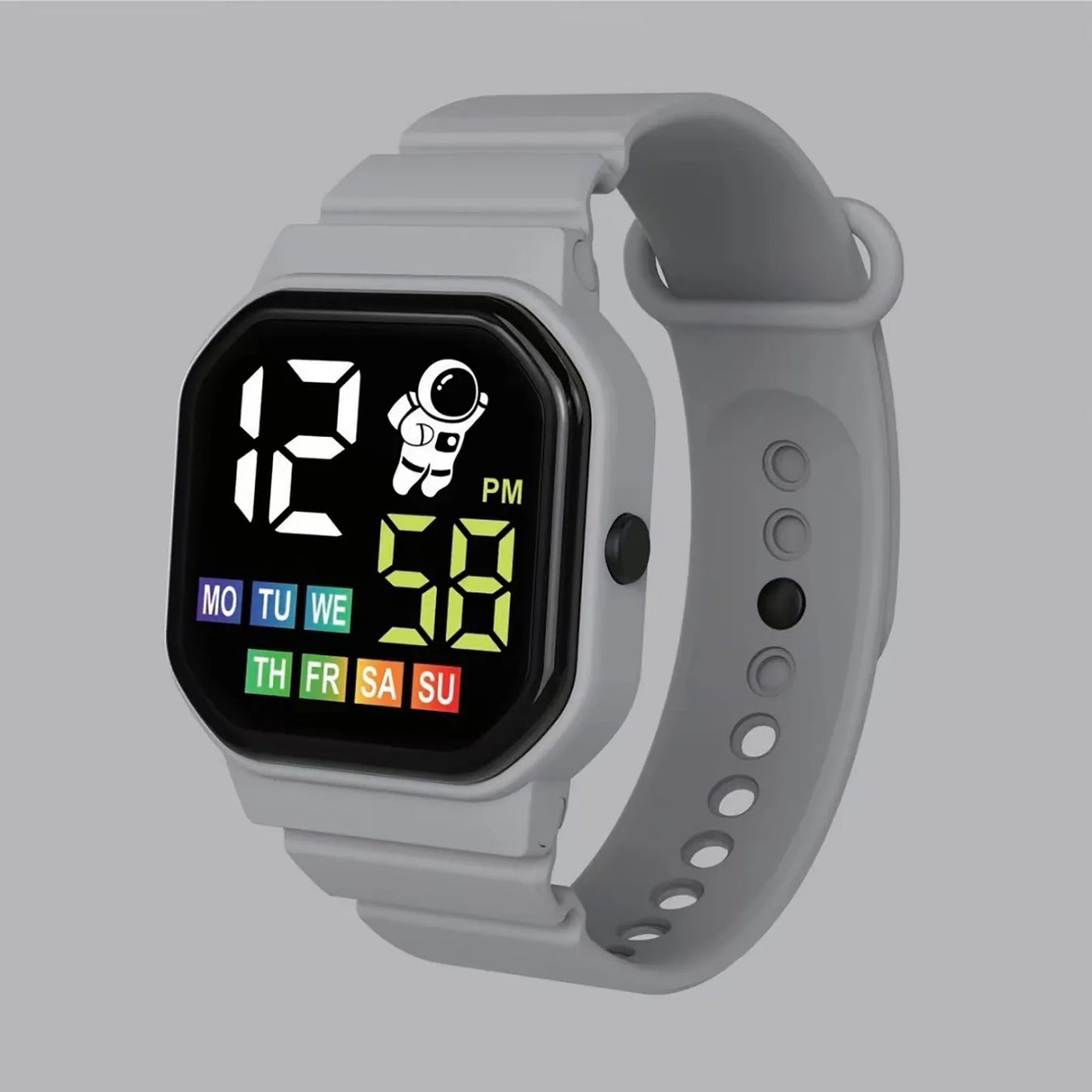 ⌚ Kids LED Smart Digital Watch – Waterproof Sports Style 💧✨
